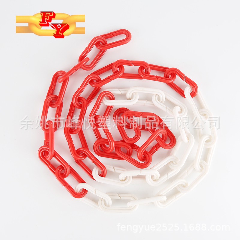 供应常规规格，常规颜色交通安全设施用塑料链条