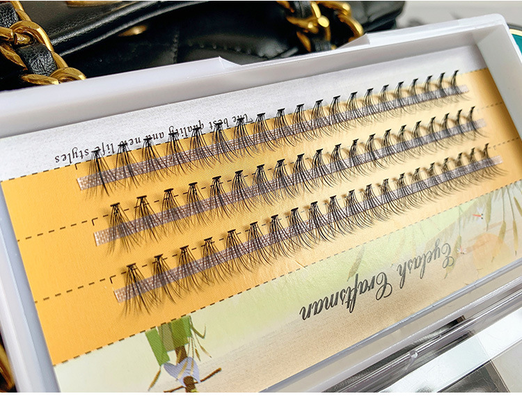 0.05草人20根假睫毛热熔朵毛eyelash单簇种植眼睫毛自然嫁接睫毛详情图13