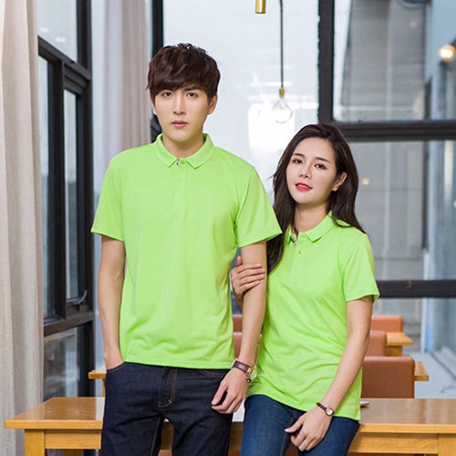 Turn-down collar short-sleeved advertising shirt work clothes custom activity T-shirt embroidery LOGO custom polo shirt team uniform printing 