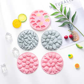 现货 软糖果冻耐高温可蒸硅胶模具可爱萌物系列巧克力滴胶模具