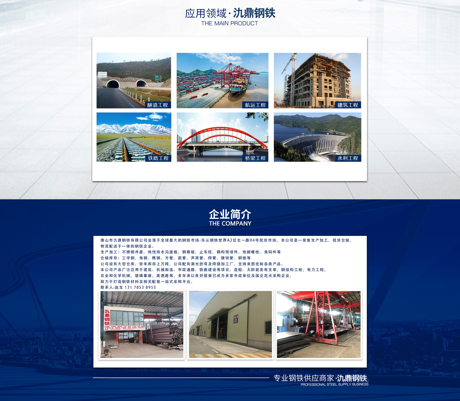 应用领域，企业简介