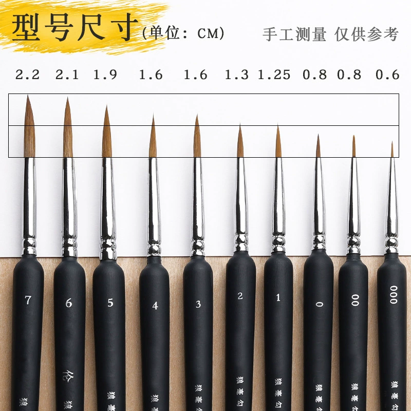Неоновый liner, гуашь, мел, кисть для маникюра для маникюра, акварель, краски, оптом