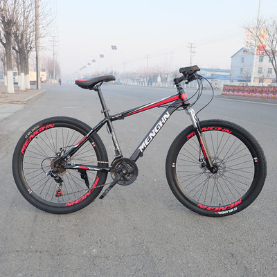 bike direct deal 26 inch 21 Mountain Bicycle adult men and women carbon steel Highway Mountain bike Dual disc brakes