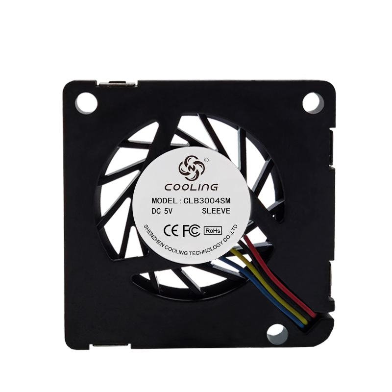 酷宁 3004 直流鼓风机 散热风扇 3.3V 5V 12V 空气净化器用鼓风机