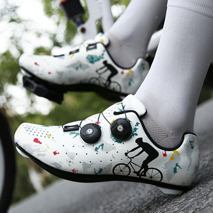 Autumn and Winter Locking Shoes, Road Bike, Non-Locking Cycling Shoes, Men's Mountain Shoes, Bicycles, Women's Non-Locking Power-Assisted Bicycles, Wide Hard-Soled Shoes