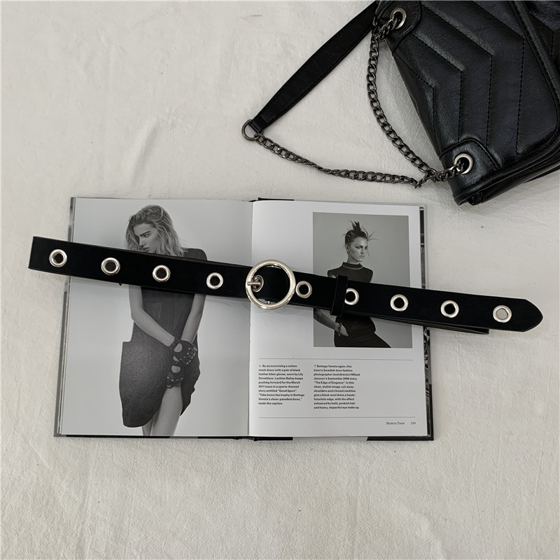 Wholesale Fashion Full Hole Belt display picture 5