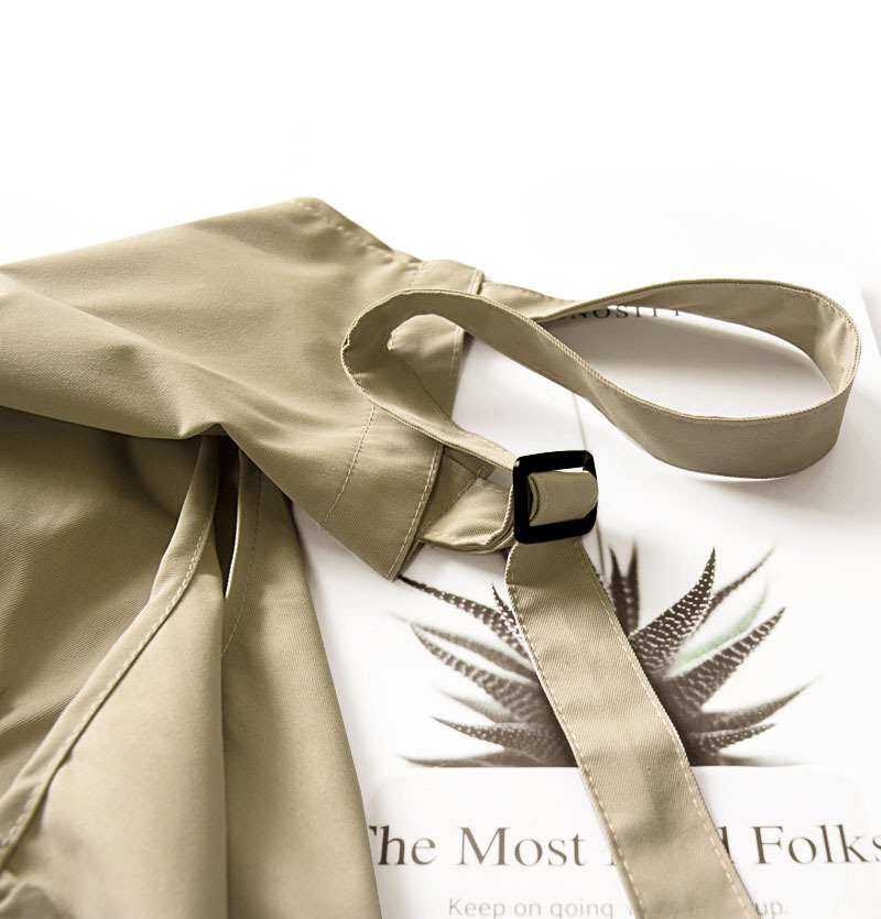 Color sólido impermeable delantal de exportación a prueba de aceite impreso logotipo texto patrón hombres y mujeres ropa de trabajo suministro transfronterizo