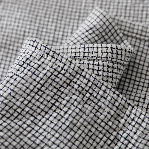 Cotton gauze Japanese-style pillow covers 4-layer fine plaid male and female students single pillow cover pair