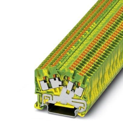 菲尼克斯接地端子 - PTS 2,5-QUATTRO-PE - 3212011