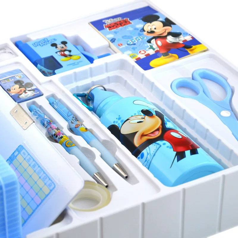 Disney канцелярия, набор, детская подарочная коробка с персонажами для мальчиков начальной школы