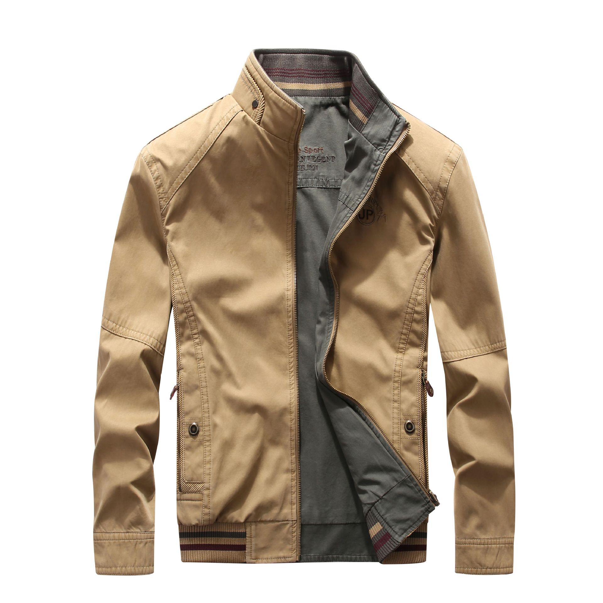 Cross-border AliExpress fábrica directa de los hombres de doble cara chaqueta casual al aire libre de los hombres de doble cara chaqueta de los hombres camisa chaqueta de los hombres