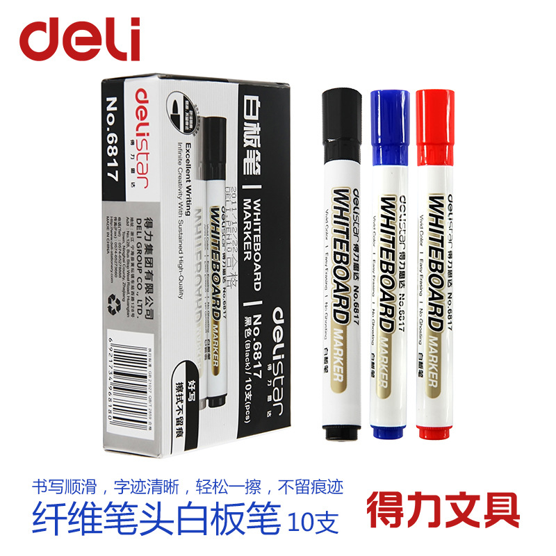 Effective 6817 Erasable whiteboard pen children colour Display board Meeting Whiteboard Dedicated Water pen to work in an office Supplies