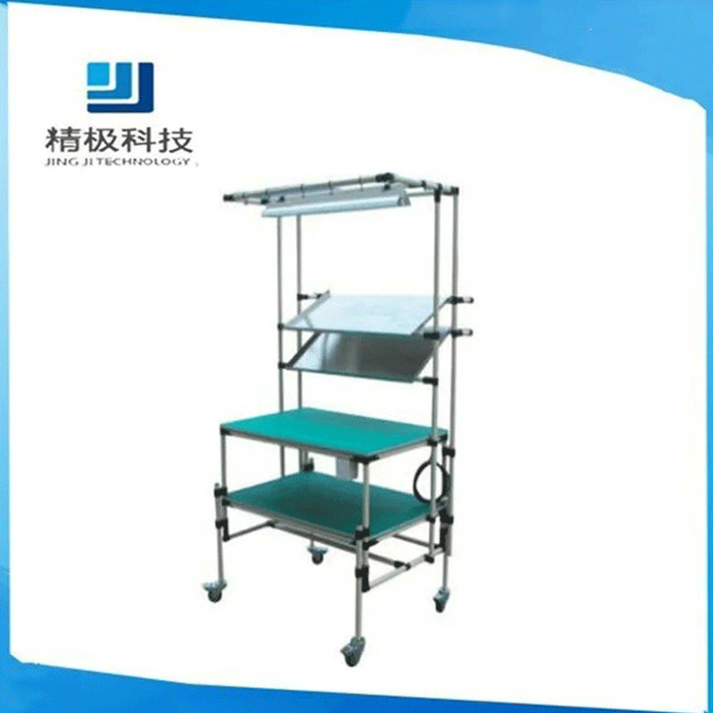 现货供应精益管工作台 生产组装装配线棒工作台批发