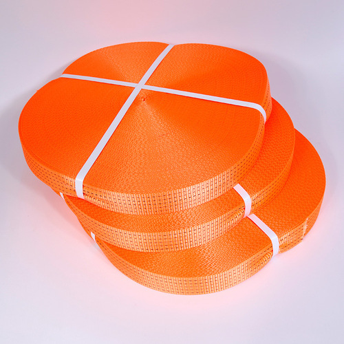 Manufacturer polyester webbing blue orange binding belt truck fixed binding belt tensioner accessories sealing rope wholesale