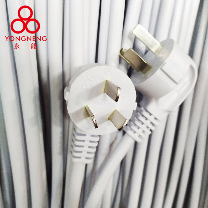 插排线3芯带插0.75*3灰色线