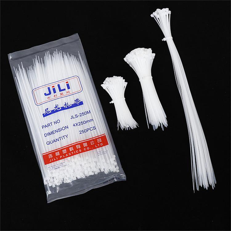 厂家直销尼龙扎带长期供应自锁式非标扎带4*250特种束线带