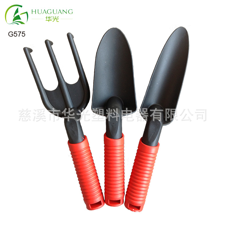 塑料园艺工具，花园手工铲，园林手工草叉草耙