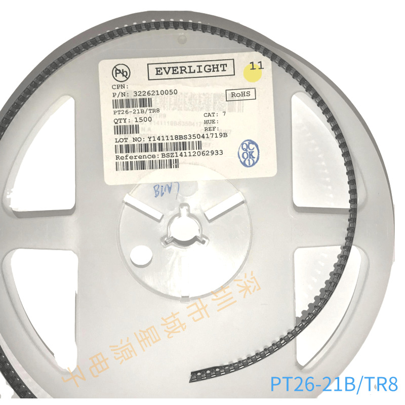 原装亿光电子   PT26-21B/TR8红外接收管  亿光1206贴片 原装正品