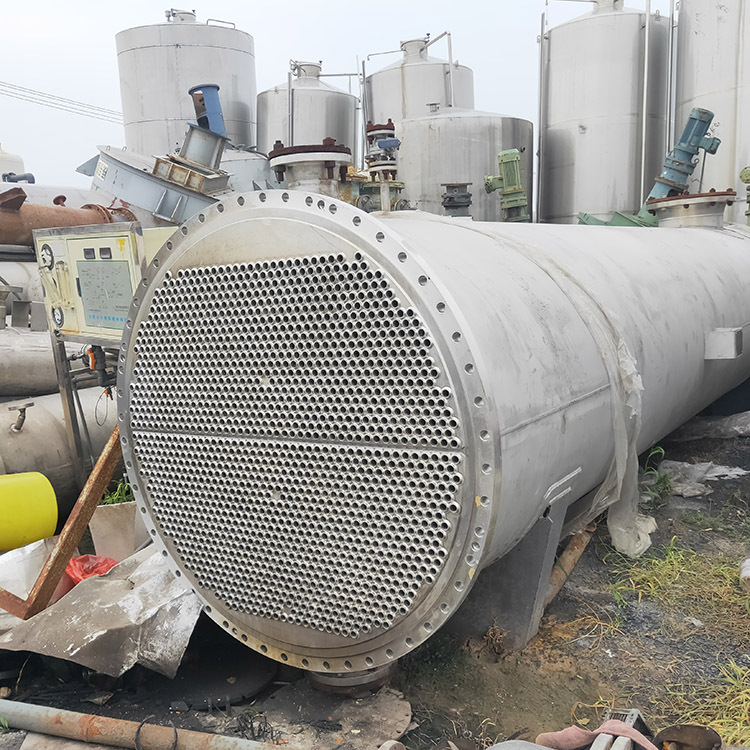 二手列管式搪瓷冷凝器 冷库搪瓷冷凝器 值得购买