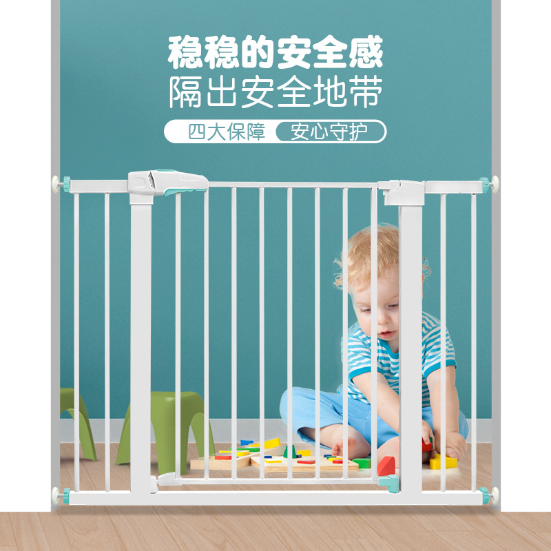 Stair mouth guardrail children emergency door baby Gates enclosure Fence Pets quarantine Railing Gate Fence