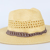 Beach men's plastic sun hat, sun protection