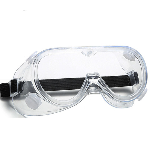 Four-bead windproof goggles, anti-fog, riding and skiing, dust-proof, spit-proof, splash-proof, transparent safety protective glasses