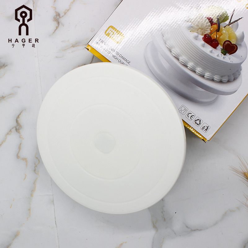 Piping Plastic circular Cake rotate Turntable Cake Decorating turntable Cake parts baking tool