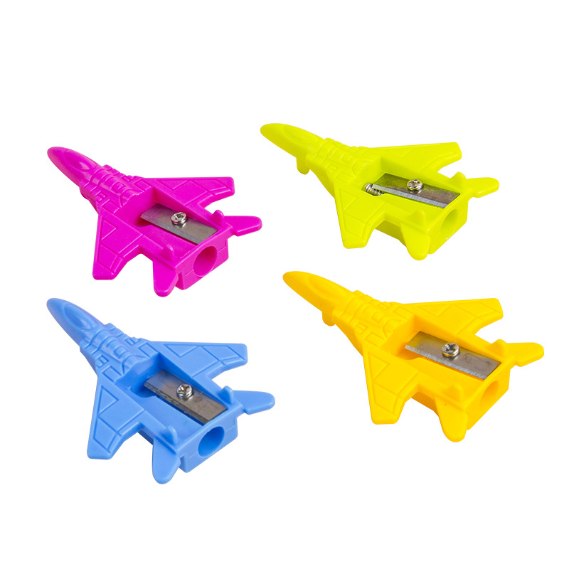 Sacapuntas de lápiz de modelado lindo mini avión sacapuntas Sacapuntas de lápiz creativo de dibujos animados Sacapuntas de lápiz de moda estudiante