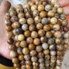 Agate organic round beads, wholesale, with gem, factory direct supply