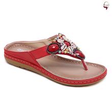 NewBig Size Summer Flat Sandal Women beach slippers 凉拖鞋女