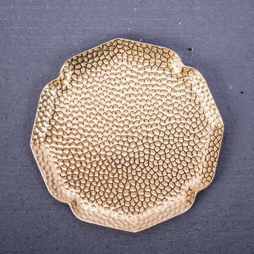 Wholesale copper coasters, retro teacup insulation pads, creative coasters, cups and saucers, Japanese Kung Fu tea sets, tea ceremony spare parts