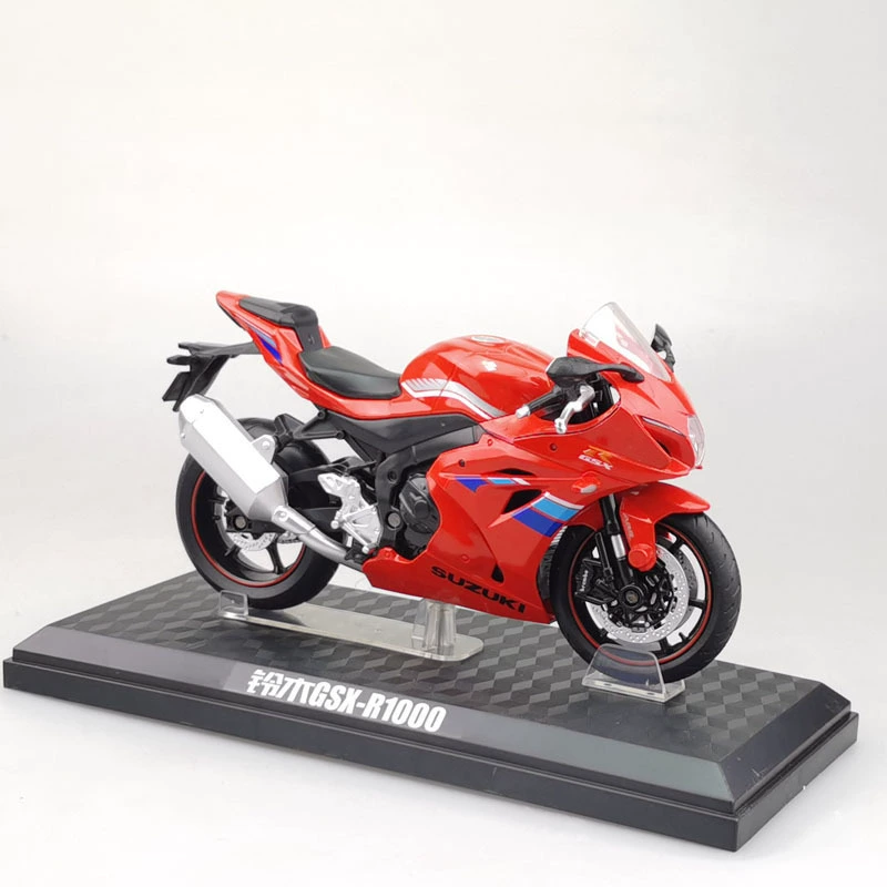 Caibo 1/12 Suzuki GSX-R1000 сплав мотоцикл модель имитация гоночная база 88489 коробка