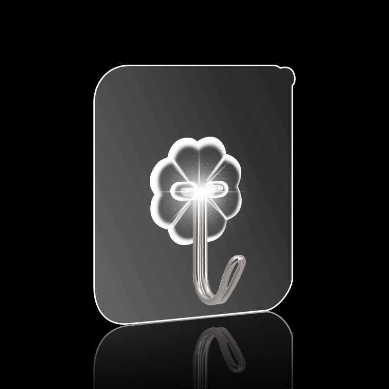 挂钩贴免打孔无痕强力胶粘厨房卫生间宿舍墙面壁上钩子门后连粘钩