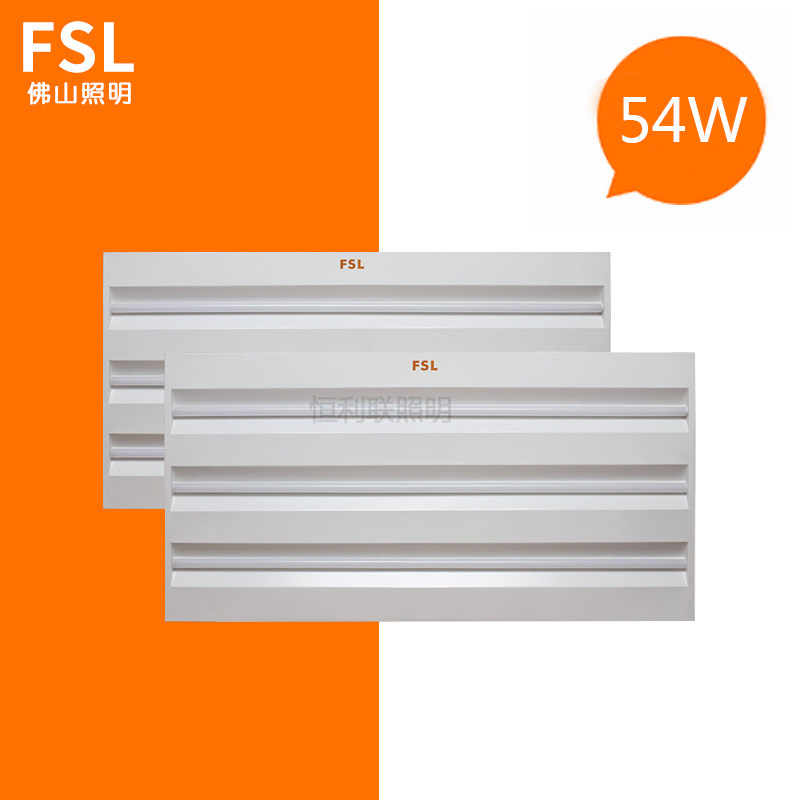 Foshan Lighting LED Integrated 54w Stunning LED Medallions FSL 600*1200mm Lvkou Ceiling Dark outfit
