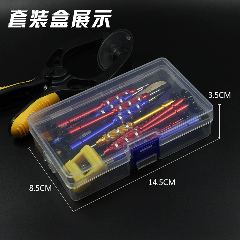 Universal screwdriver, tools set