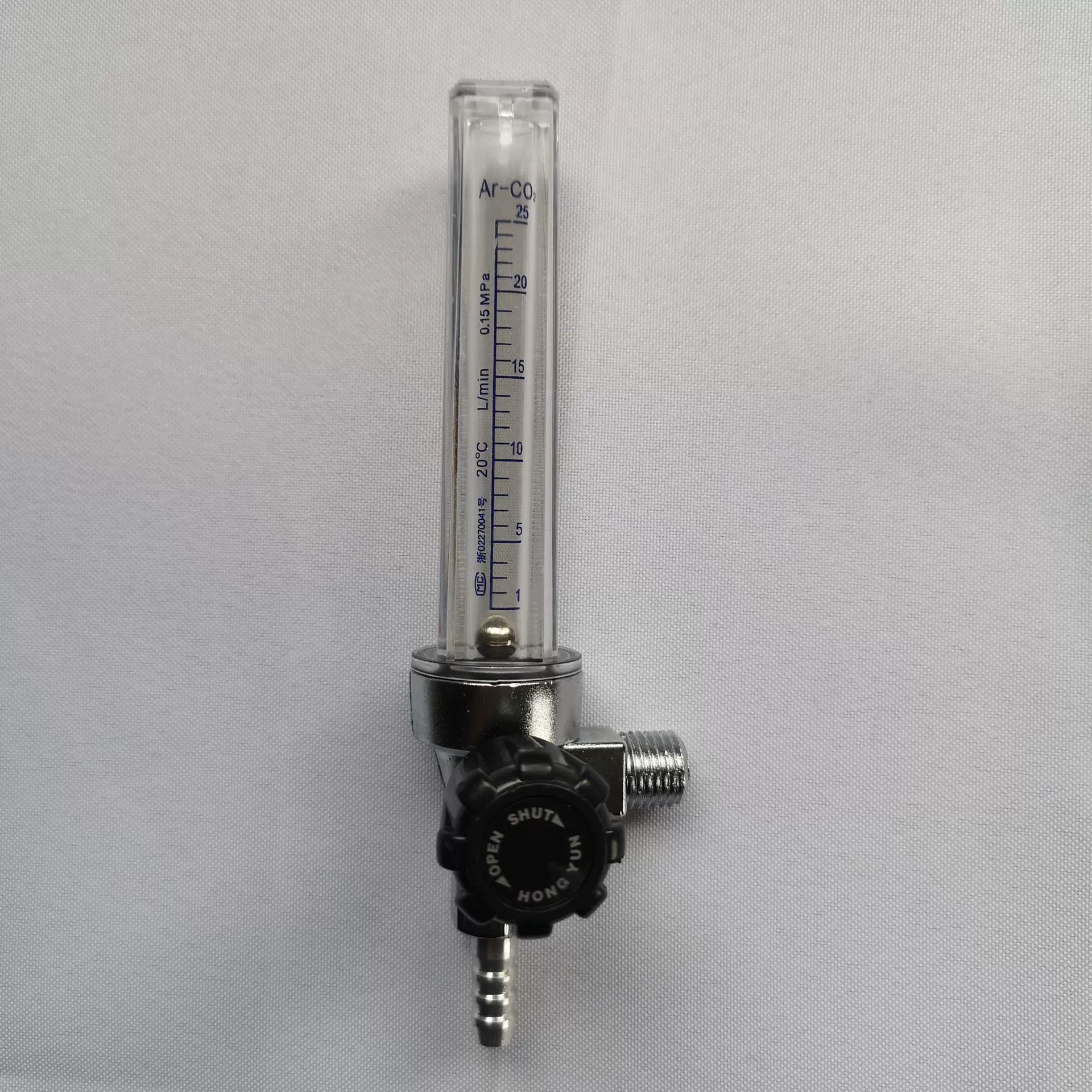 [Заводская поставка] Аргон метр двуокись углерода расходомер ПК полимерная расходомер стеклянная трубка