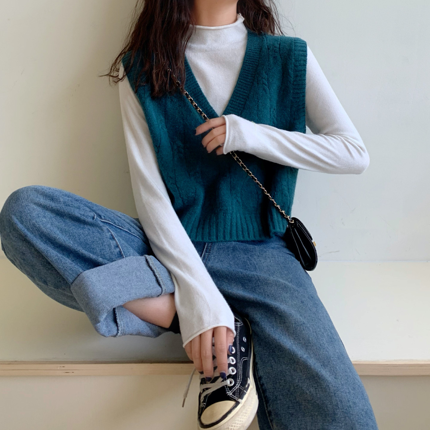 Gilet femme en tricot - Ref 3434792 Image 26