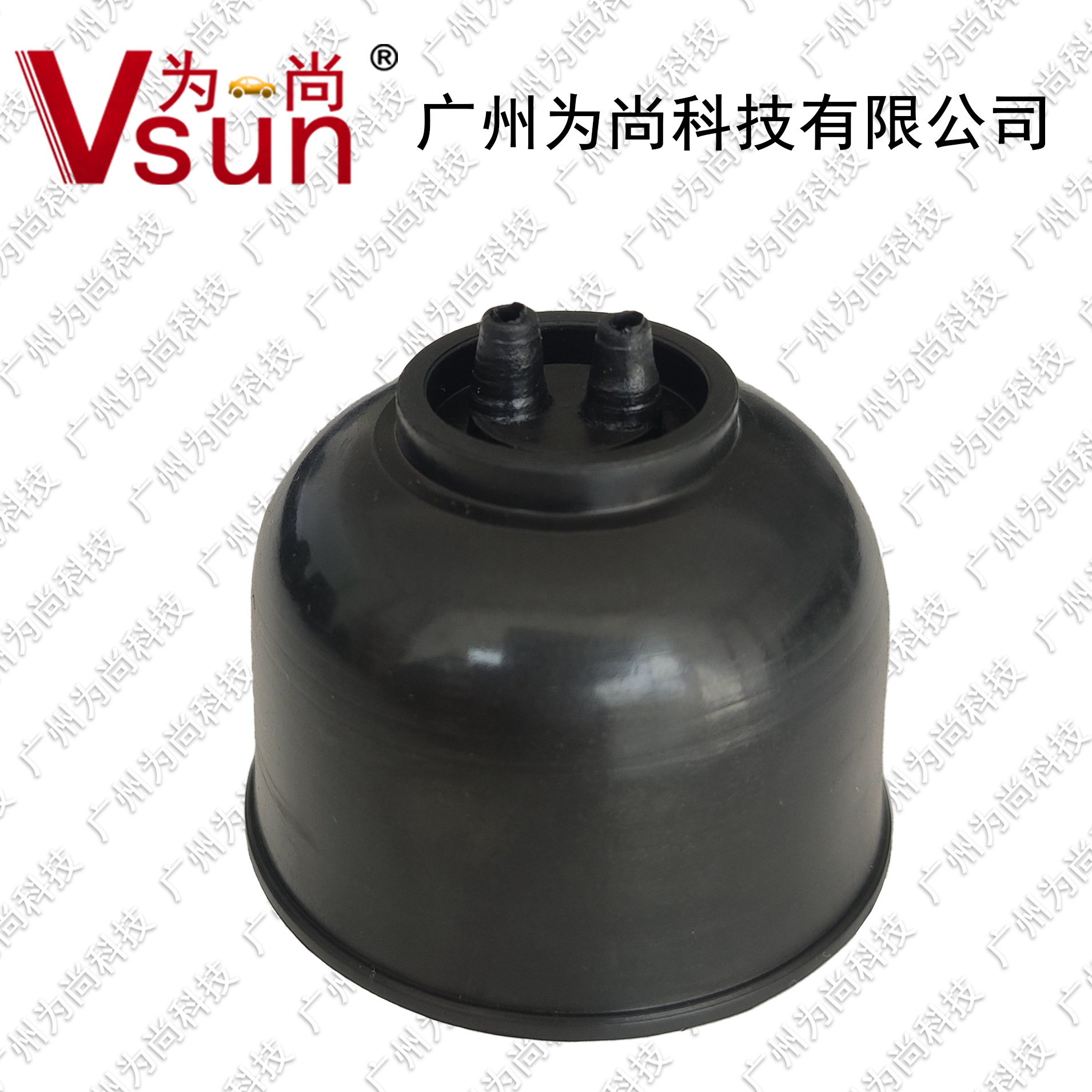 【厂家直供】汽车LED大灯防尘罩 45mm内直径2孔专用防尘盖橡胶盖