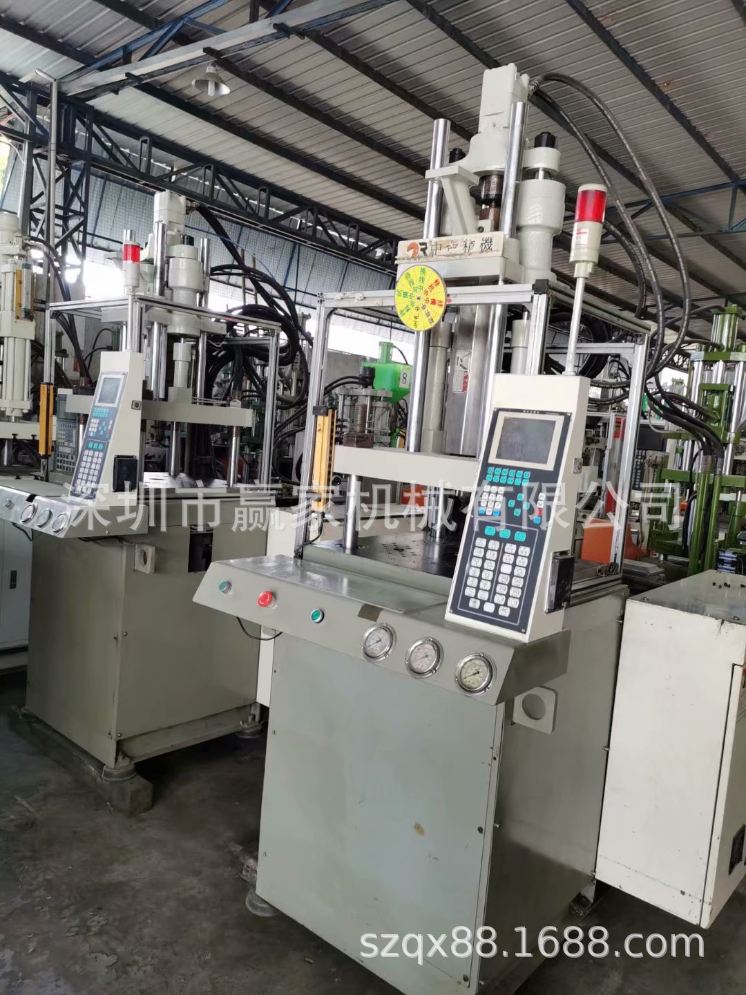 东莞虎门工厂现货出售台中立式注塑机