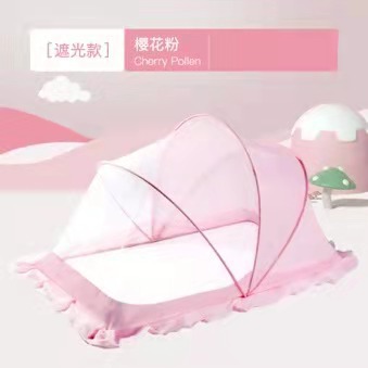 儿童无底蚊帐婴儿可折叠带遮光防蚊睡帐一体成型