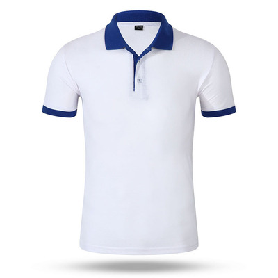 厂家polo衫定制印logo企业短袖翻领工作服广告文化衫t恤定制印字