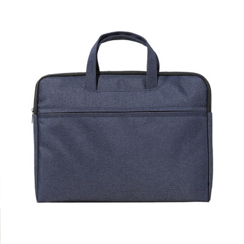 portable Package Kit zipper multi-storey to work in an office Computer package capacity business affairs Meeting A4 Custom printed logo