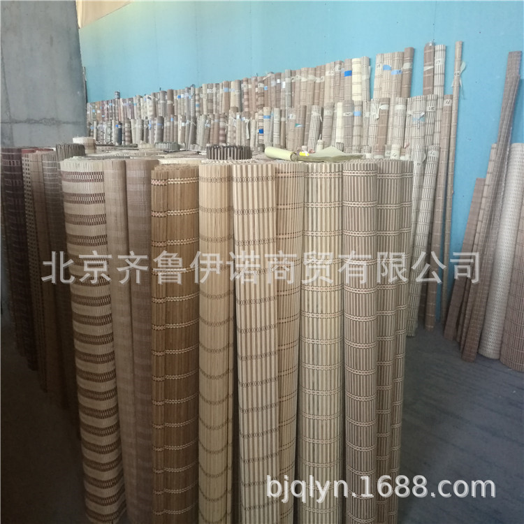 Customized Manual Bamboo Electric bamboo curtain Printing bamboo curtain Free measurement design