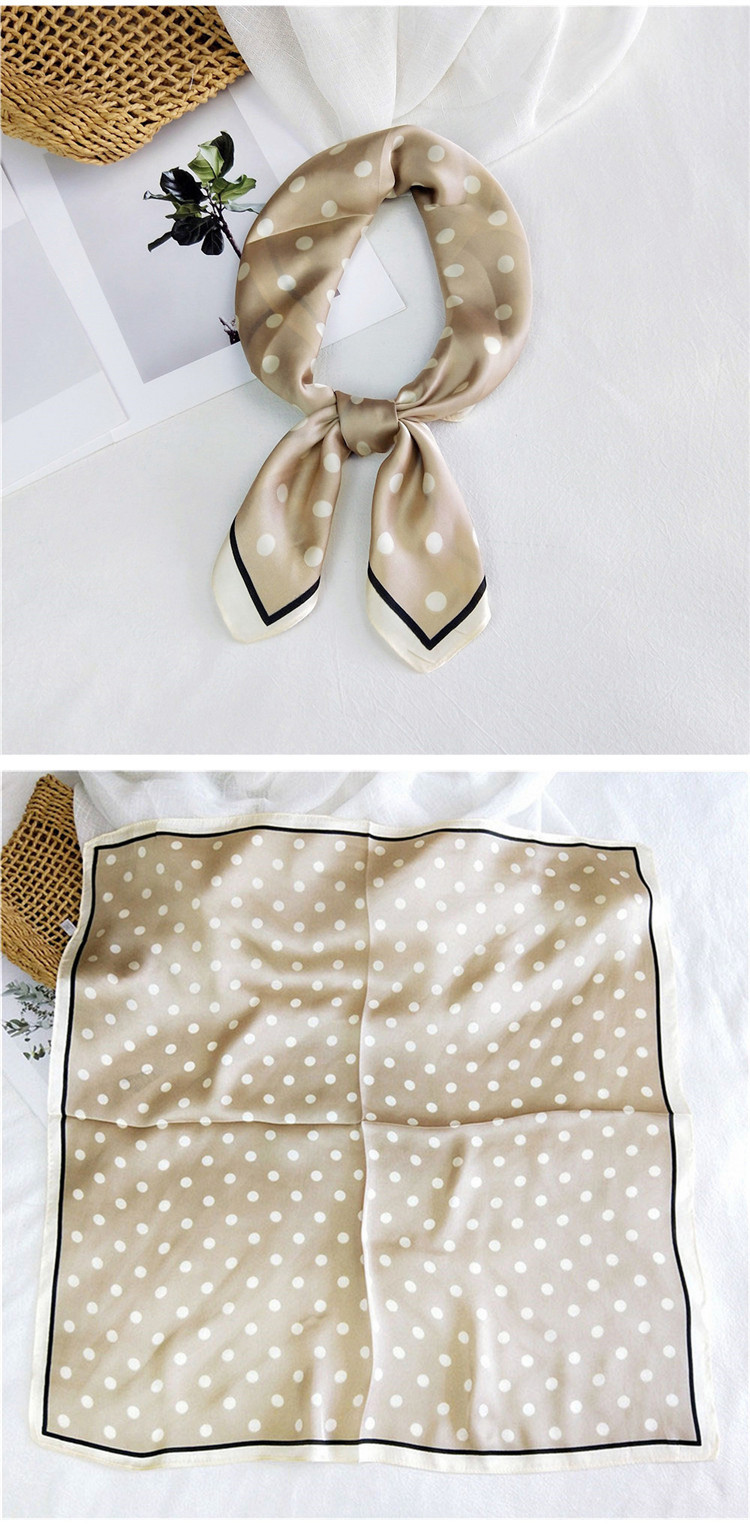 50g Weight Silk Scarf Classification Casual Occasion Satin Material Printing Pattern Spring&Summer, Autumn Season Women's Gender Simple Style Style Women's Simple Style Printing Satin Silk Scarf 11
