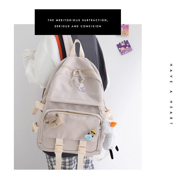 Vintage Casual Cute Backpack display picture 53