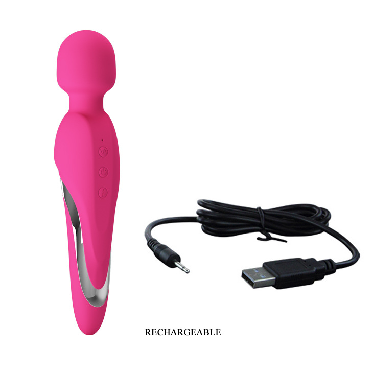 Vibrating Heating Masturbation Wand For Women Waterproof Device_voghion.com