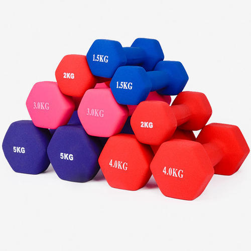 哑铃厂家 PVC哑铃生产厂家 广东哑铃1.5KG 3KG哑铃 PE 5KG哑铃
