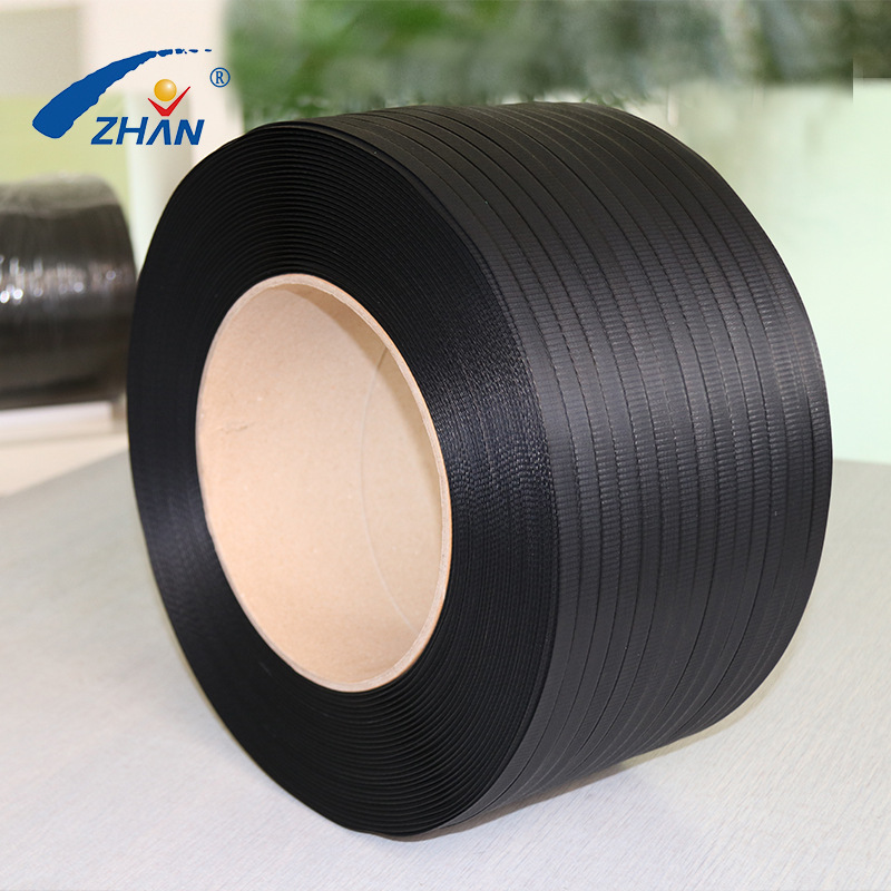 965导电打包带绳子机用打包带黑色电子产品打包带工厂直销