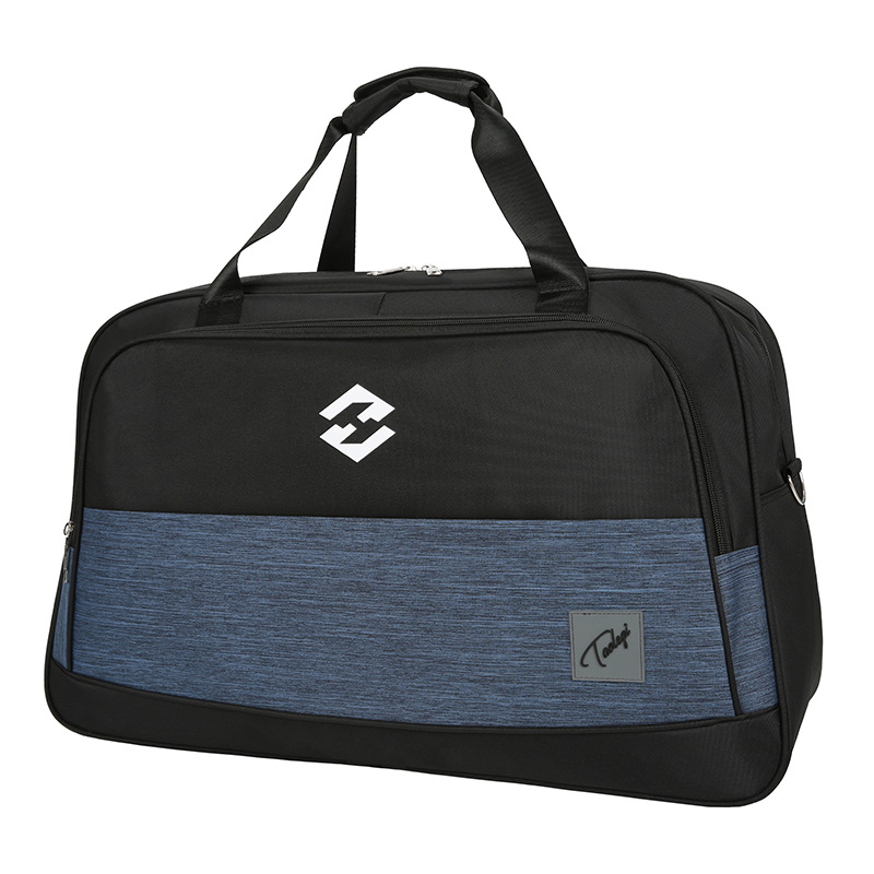 Moda simple gran capacidad bolsa de fitness 2020 nuevo estilo coreano de moda impermeable resistente al desgaste de nylon bolsa de deportes fábrica al por mayor