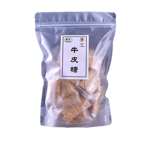 Chongqing Specialty Beef Jerky Candy: Peanut & Sesame Flavor, Individually Wrapped, 500g — A Traditional Snack for Leisure Time
